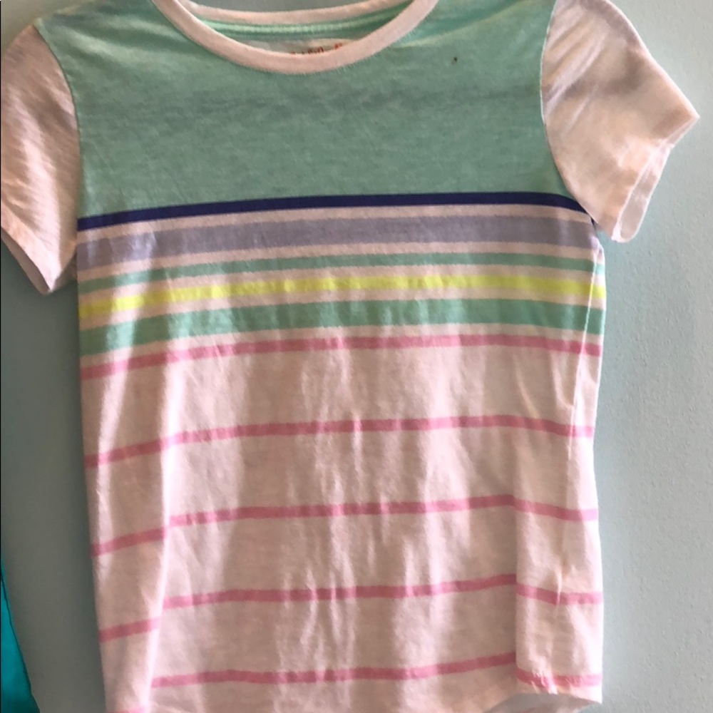 Cute girls cat and jack top